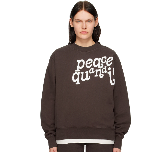 LV Peace & Love Sweater  Sweaters, Clothes design, Graphic sweatshirt