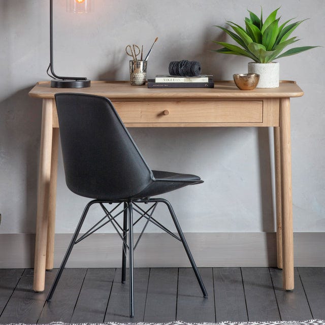 Daphne Oak Desk in Natural