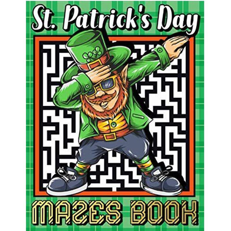 St. Patrick's Day Mazes Book