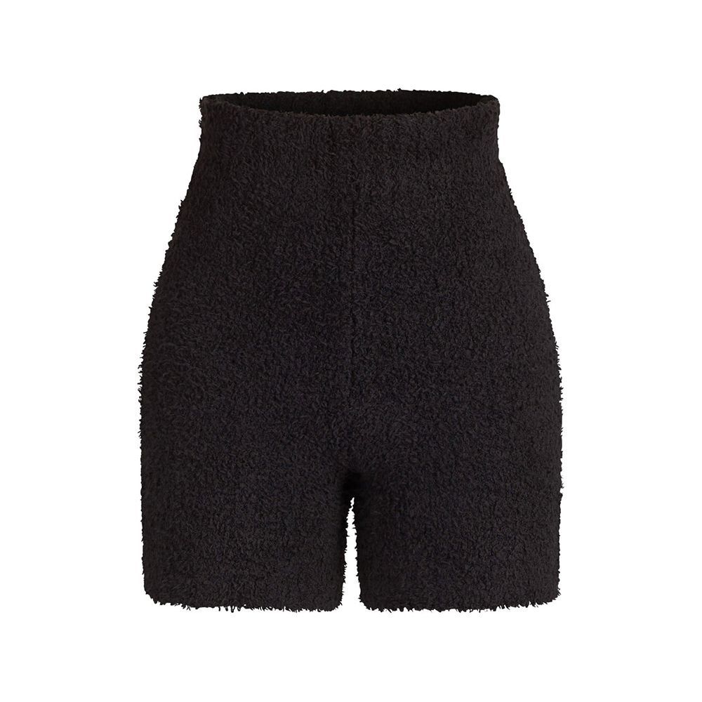 Cozy knitted Bouclé shorts 