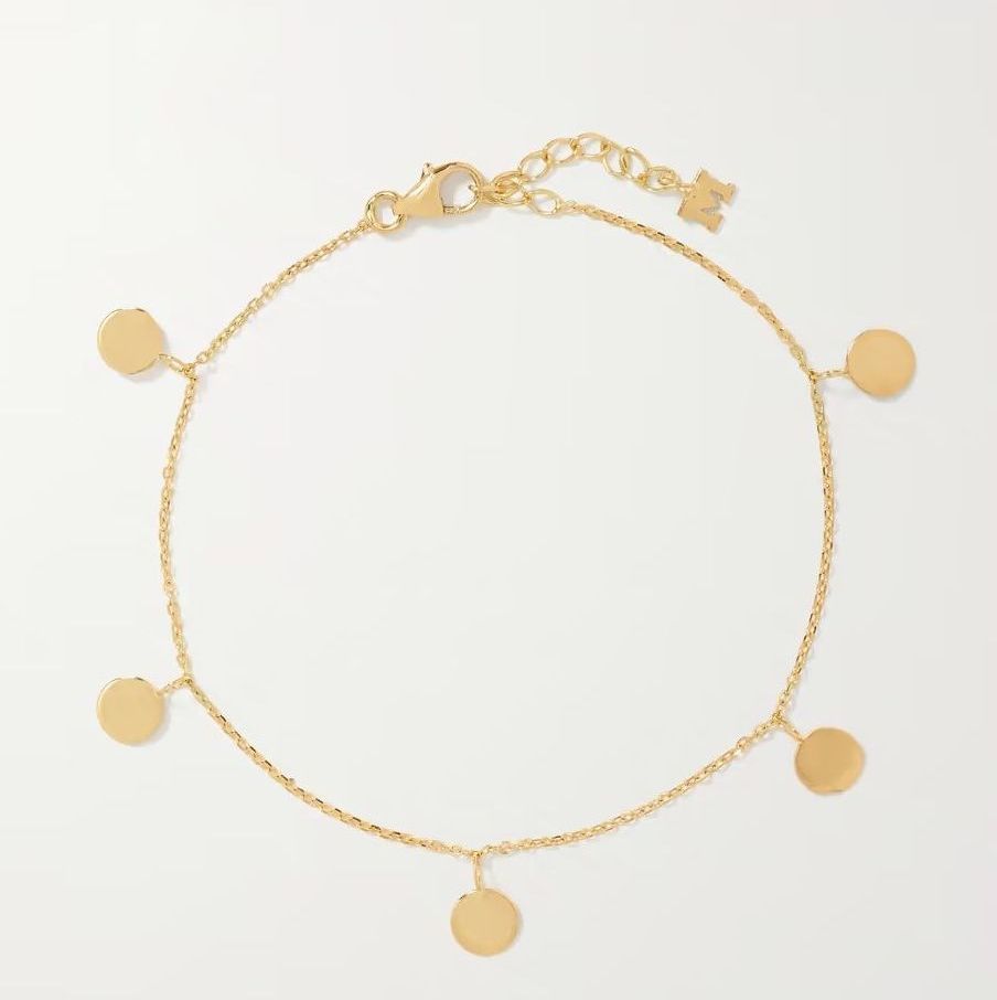Dot 14-Karat Gold Bracelet