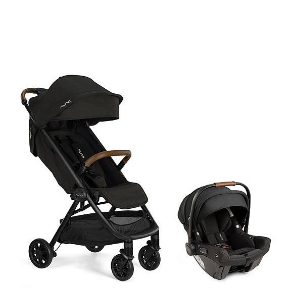 TRVL Self-Folding Compact Stroller and Pipa Urbn Infant Car Seat