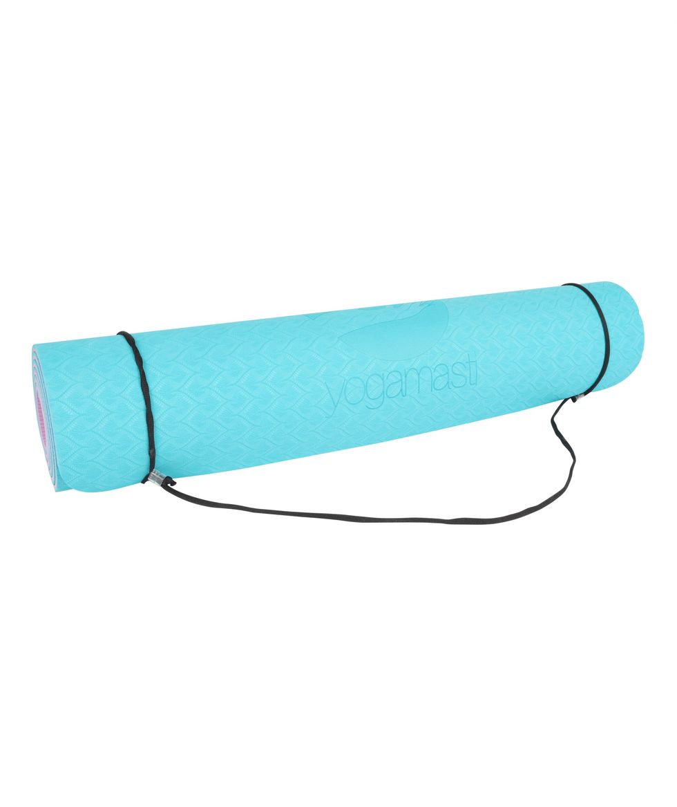 Plain EVA 100% Yoga Mat With Carry Strap For Home & Gym & Outdoor Workout  6mm
