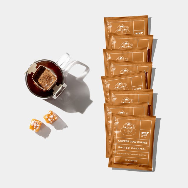 Salted Caramel Pour Over Coffee