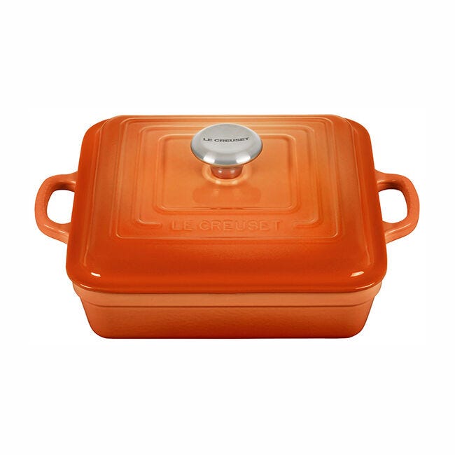 Square Cocotte with Lid