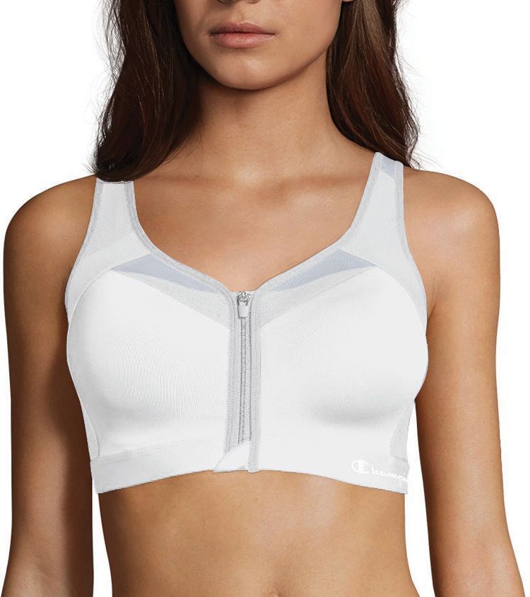 Champion sports bras sales zipper front