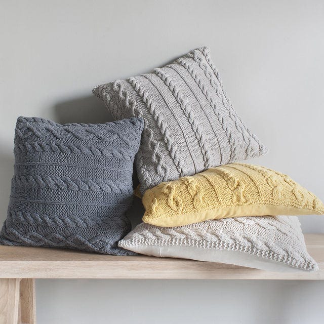 Beeba Cable Knit Cushion