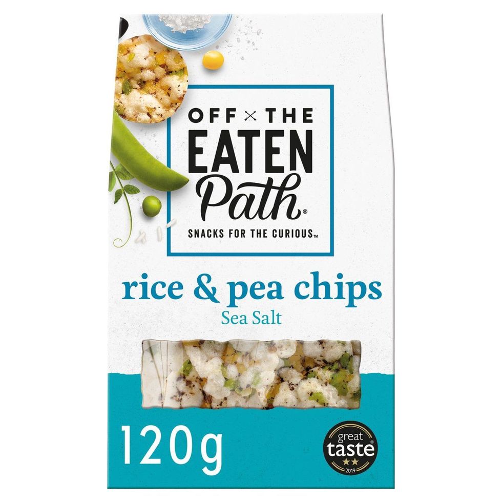 Off The Eaten Path Sea Salt Rice & Pea Chips