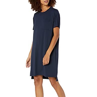 Jersey Short-Sleeve Pocket T-Shirt Dress