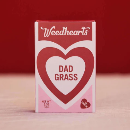 Dad Grass Weedhearts 5 Pack Dad Stash