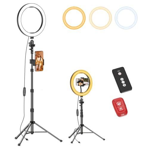 LED ring with tripod