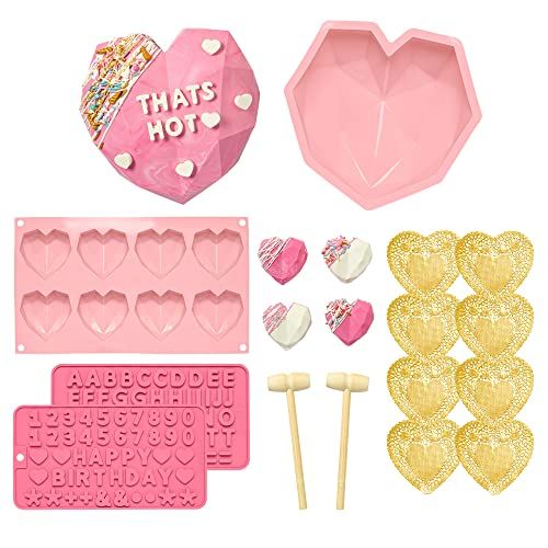 Breakable Chocolate Heart Kit