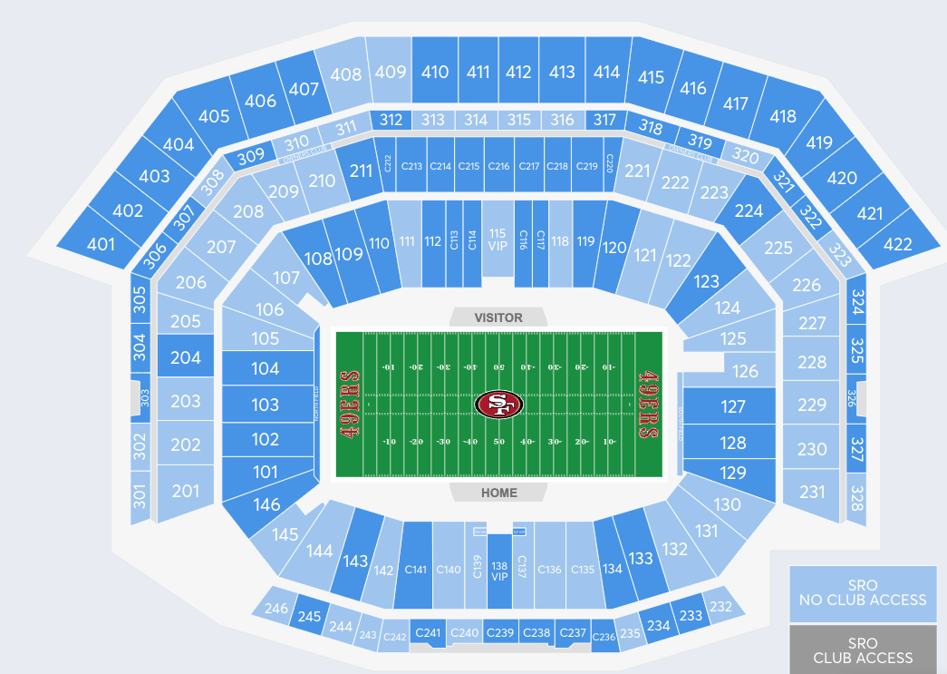 Secondary market ticket prices soar for 49ers-Cowboys playoff game