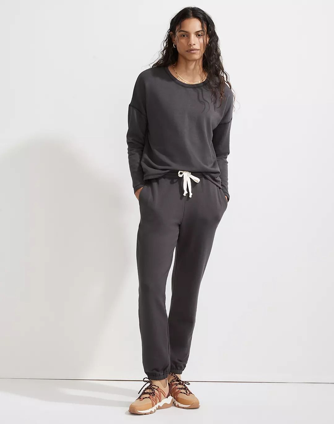 Women's cheap gray sweatsuit