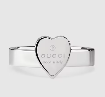 Trademark Ring with Heart Pendant