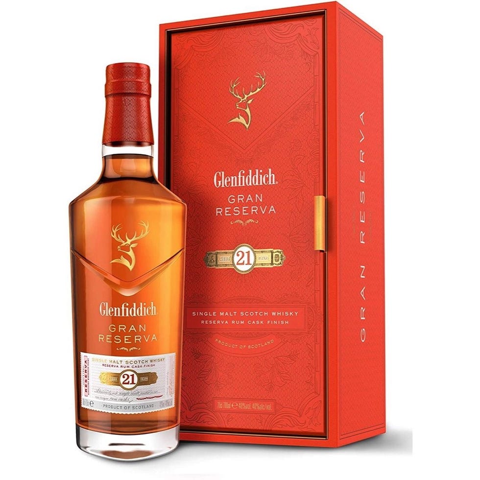 Glenfiddich 21-Year-Old Gran Reserva Rum Cask Finish Single Malt Scotch Whisky