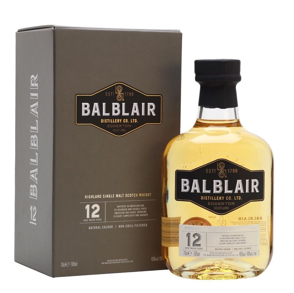 Balblair 12-Year-Old Single Malt Scotch Whisky