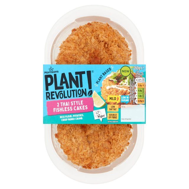Morrisons Plant Revolution Thai Style Fishcakes