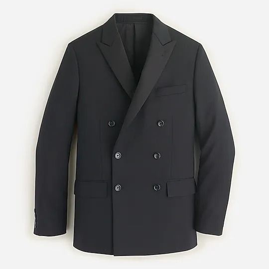 Ludlow Slim-Fit Double-Breasted Tuxedo Jacket In Italian Wool