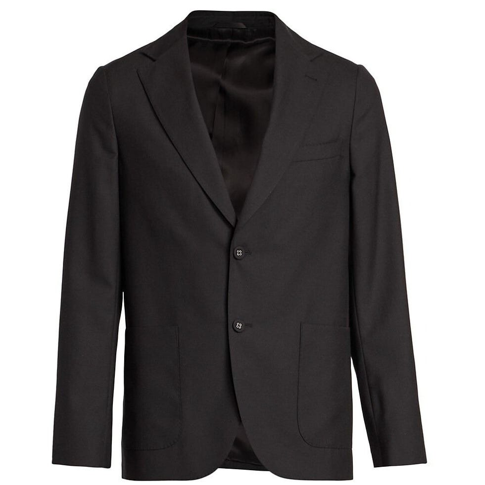 Arthus Tailored Wool Blazer