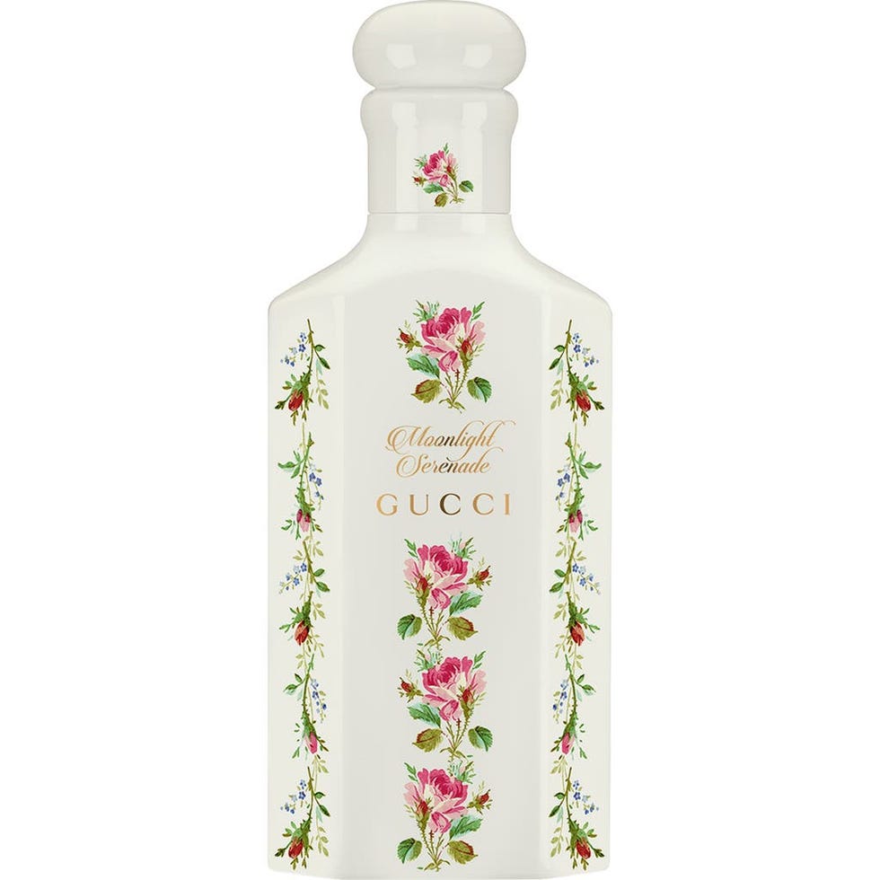 Gucci, o jardim do alquimista, luar com serenata floral água