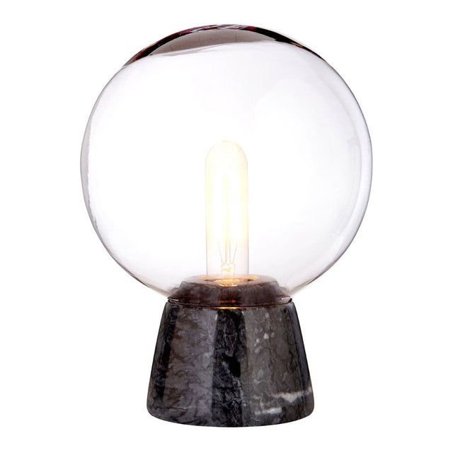 Farah Globe Lamp in Black