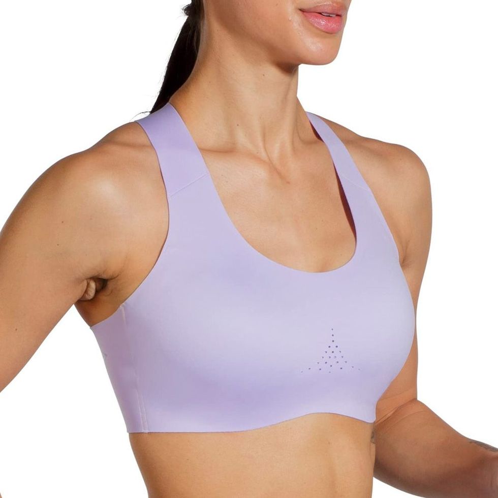 Seamless Support Wireless Comfort Bra - Breathable Mesh Design,  Anti-Chafing, Removable Pads, & Versatile Stretch Sports Freedom Bra -  White - X-Large