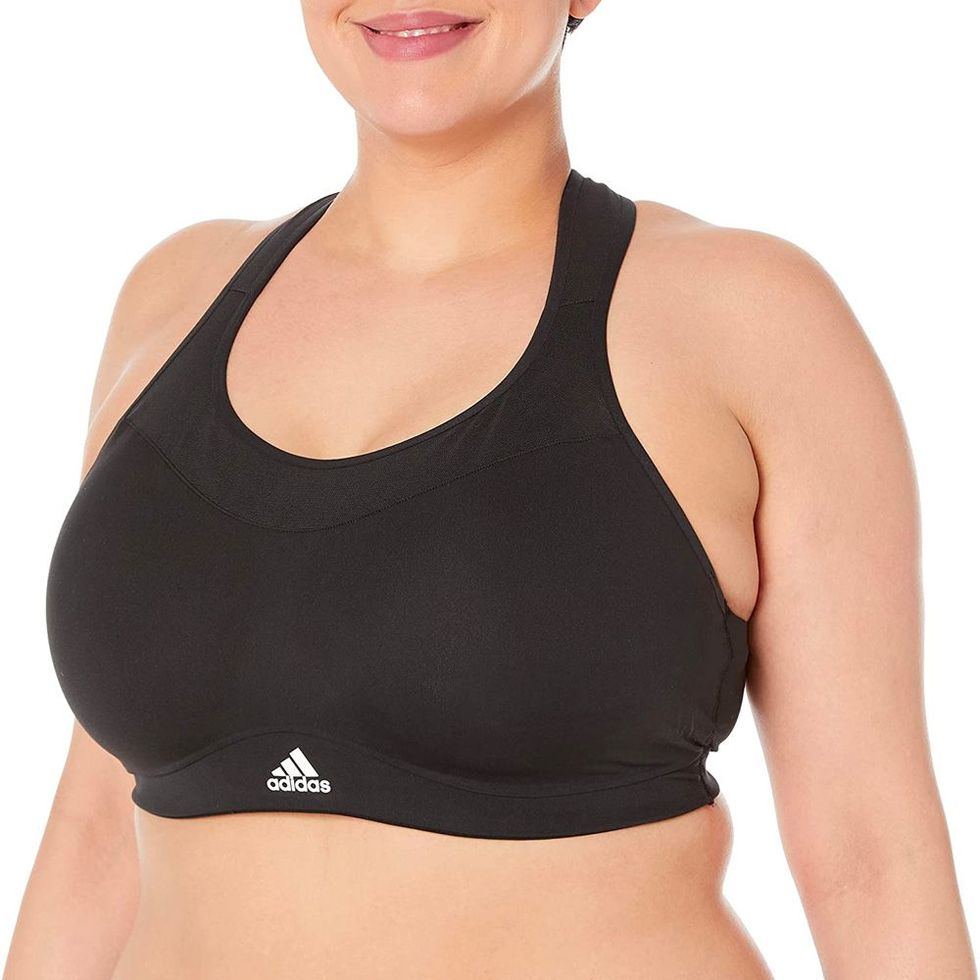 Champion Women's Plus Size The Absolute Workout Sports Bra, White, 1X at   Women's Clothing store