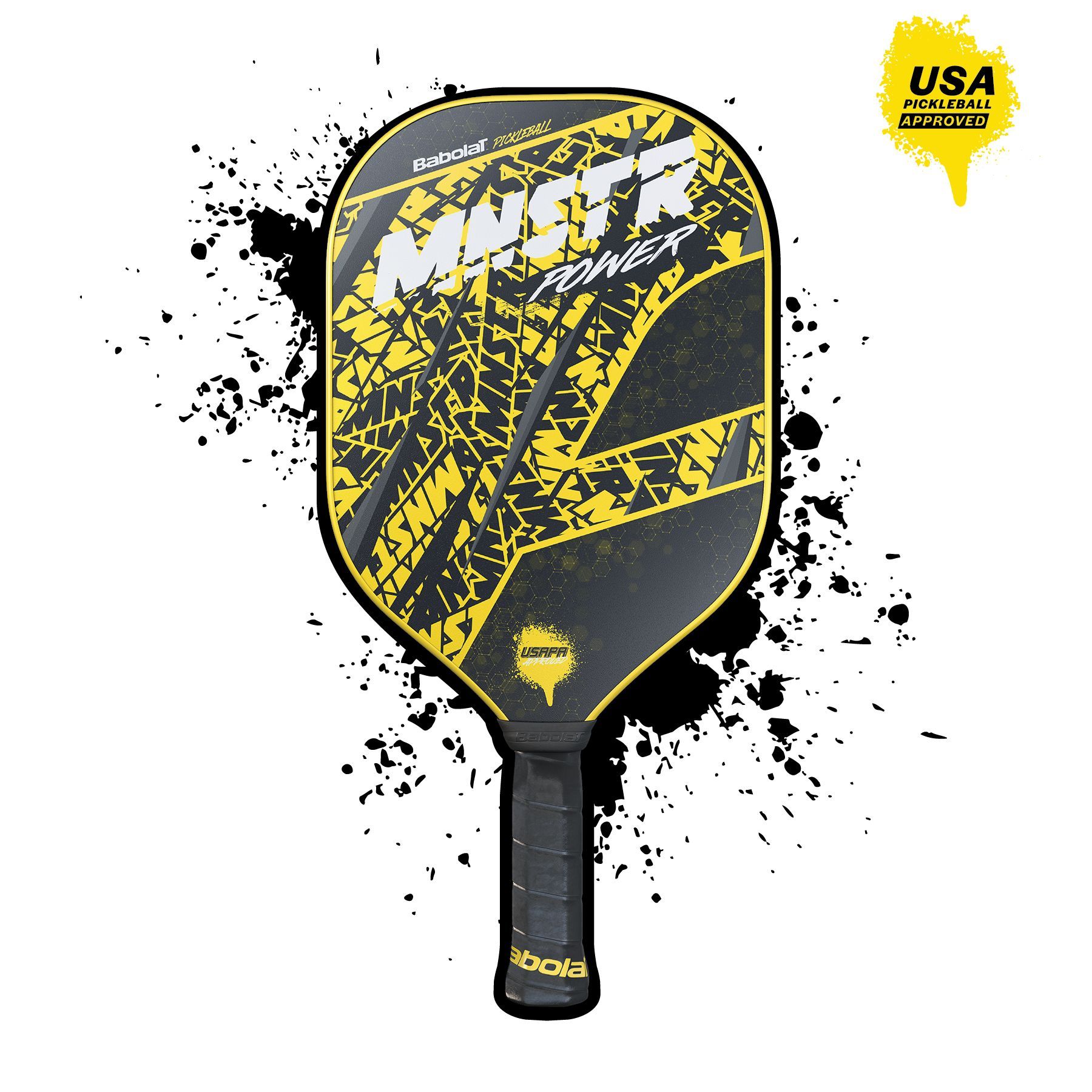 Mnstr Power Pickleball Paddle, Graphite