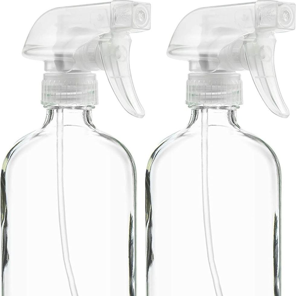 Empty Clear Glass Spray Bottles - 16 oz