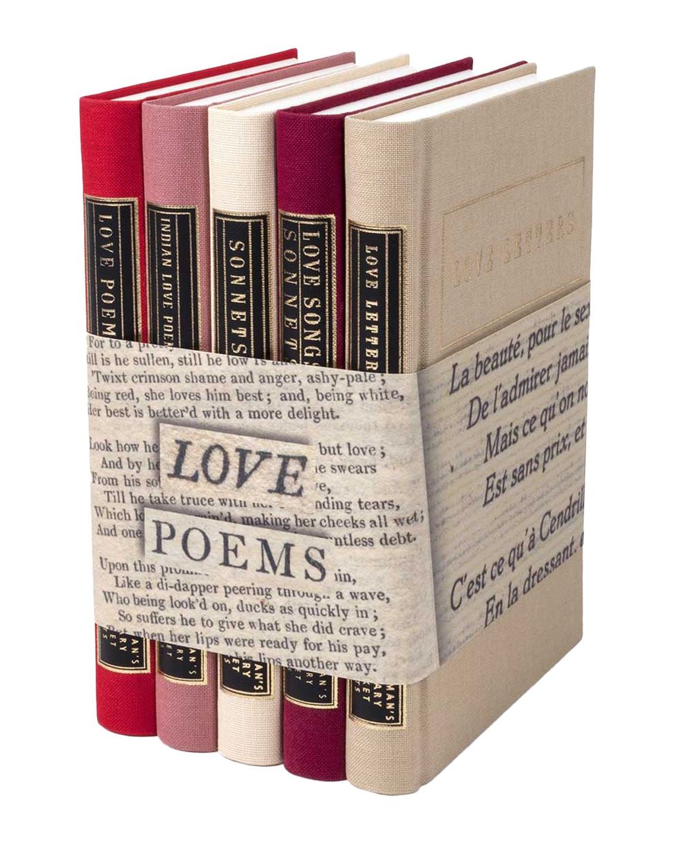 Love Poems Banded Book Set