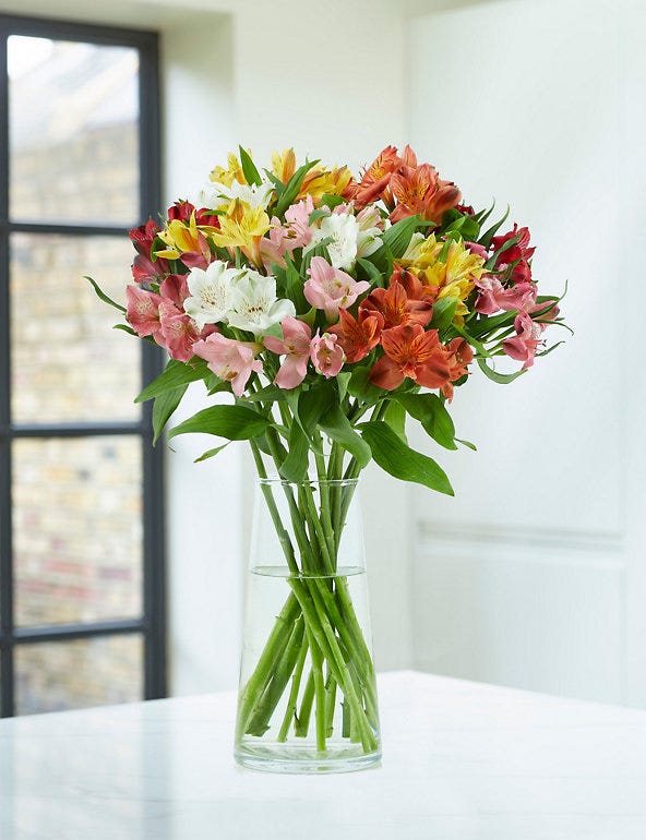 Rainbow Alstroemeria Bouquet Rainbow Alstroemeria Bouquet