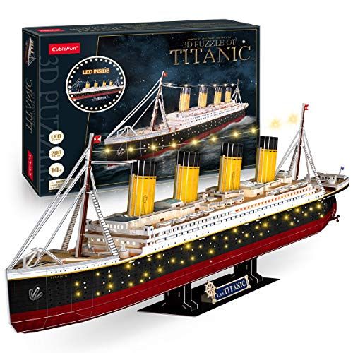 LED Titanic Ship Model