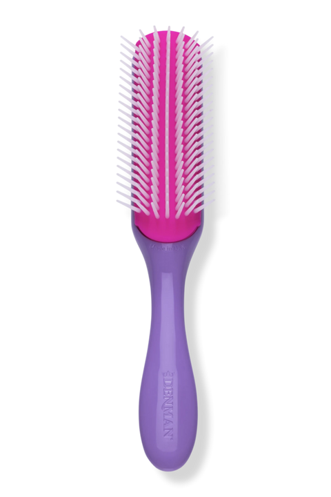 D3 African Violet Original Styler 7 Row Hairbrush