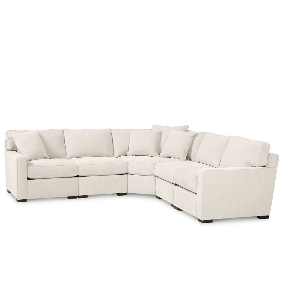 Radley Fabric 5-Piece Sectional Sofa