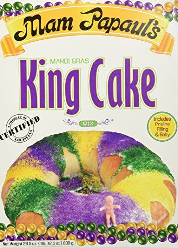 Mam Papaul's Mardi Gras King Cake Kit