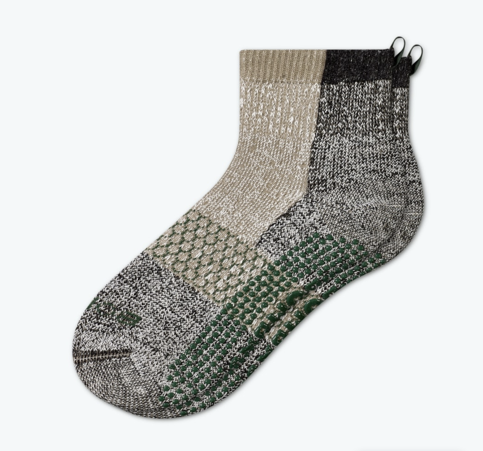 Men's Merino Wool Gripper House Socks