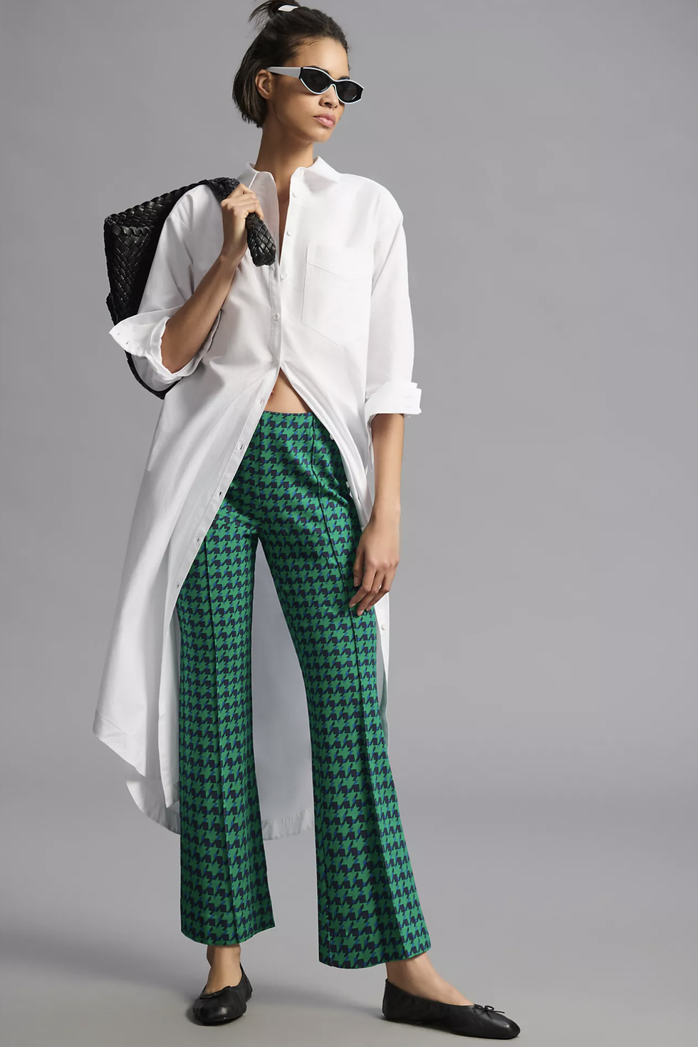 The Margot Kick-Flare Cropped Pants