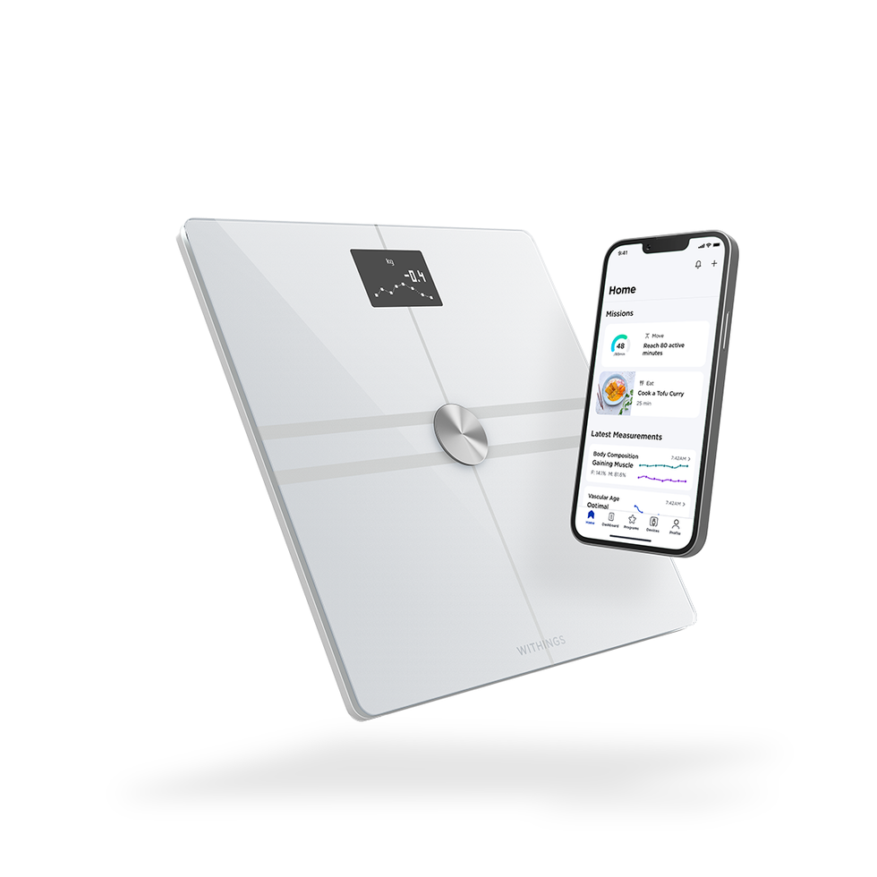 Fittrack Beebo Family Smart Scale (Digital) - Measure BMI Weight and Body Fat - Infant and Pregnant Bluetooth Glass Bathroom