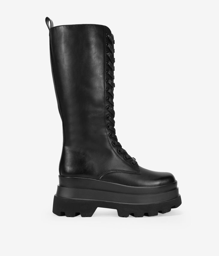 Botas militares best sale plataforma xxl