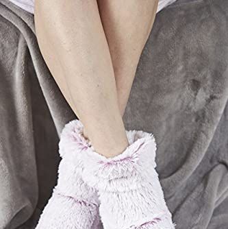 Warmies Heatable Slippers with French Lavender  