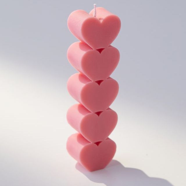 Heart Skewer-Shaped Candle