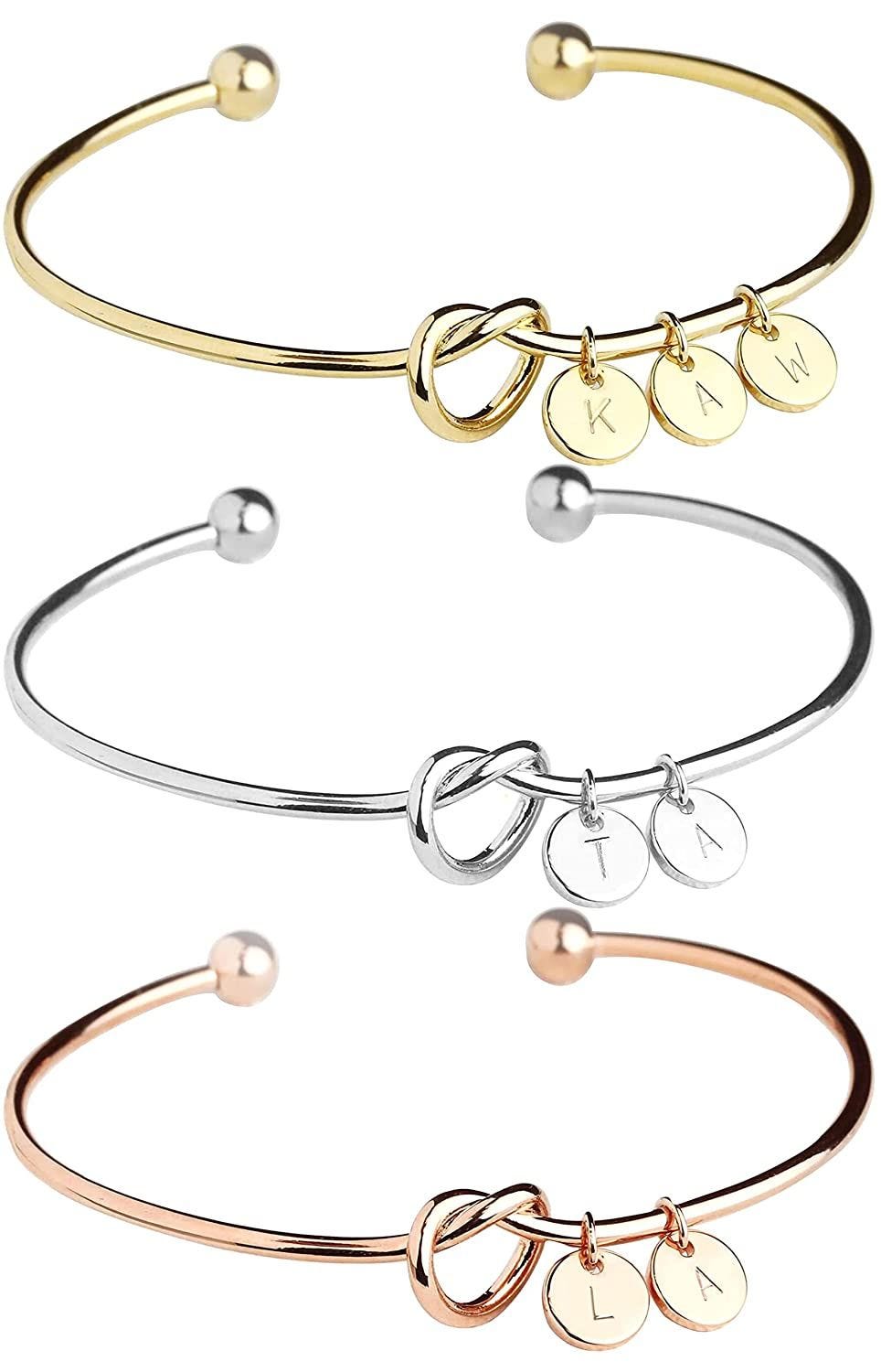 Personalized Knot Bracelet 