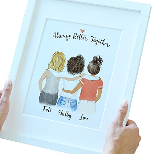 Personalized Best Friend Print Art