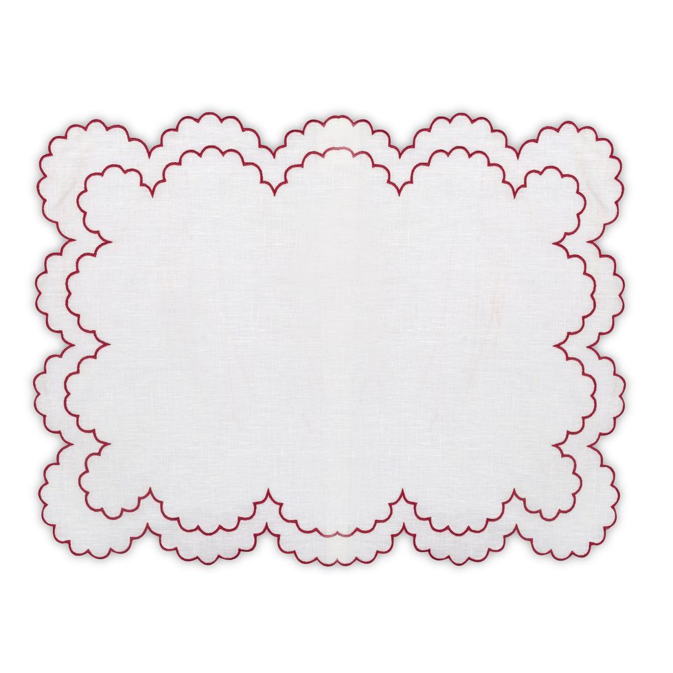 Bilbao Scarlet Red Placemat