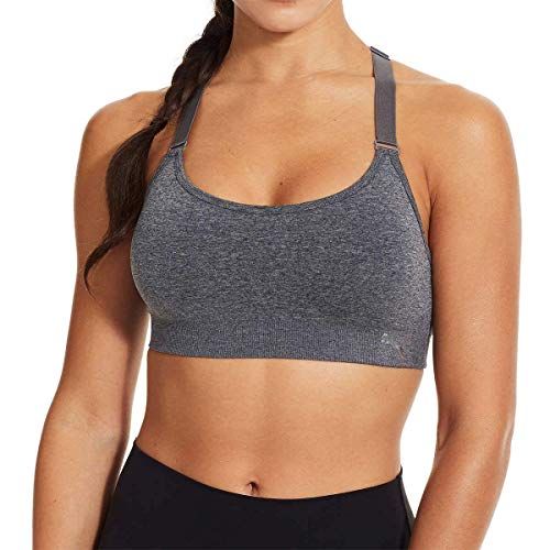  PUMA Womens Removable Cups Racerback Sports Bra 2 Pack