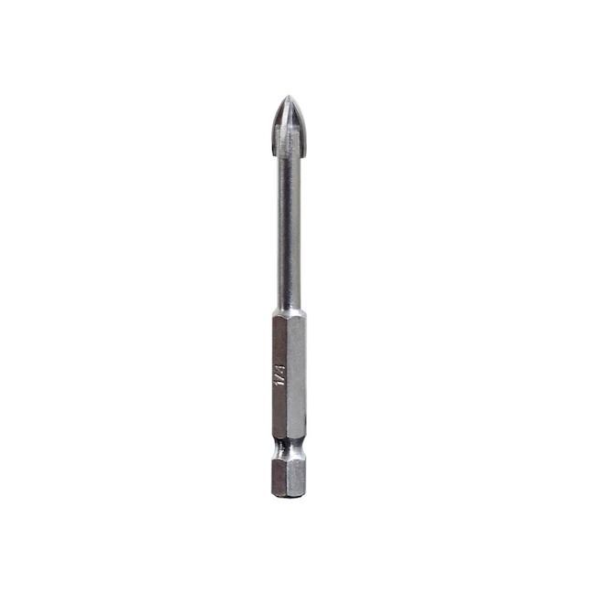 Carbide Tipped Glass and Tile Drill Bit