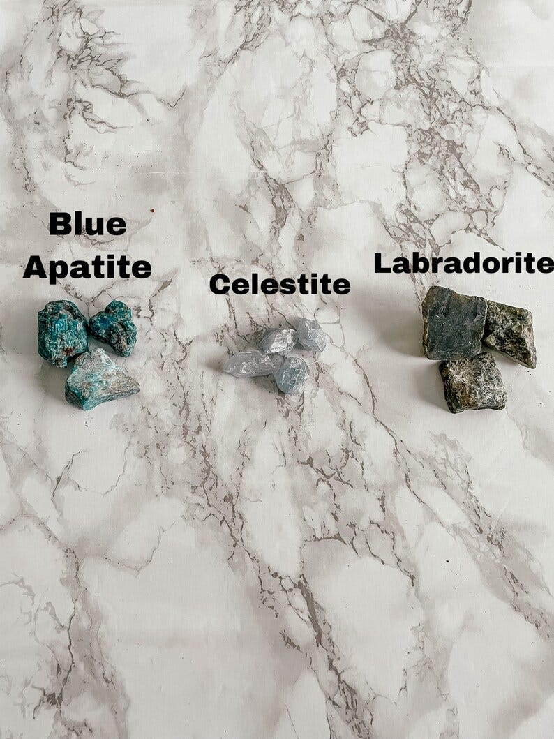 Crystals for Air Placements