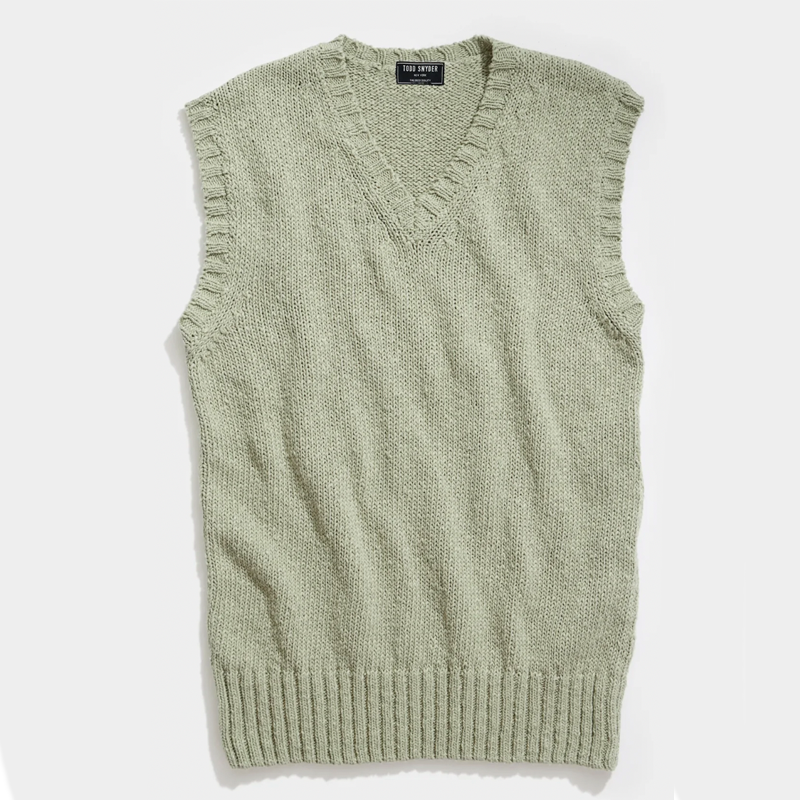 Cotton Sweater Vest