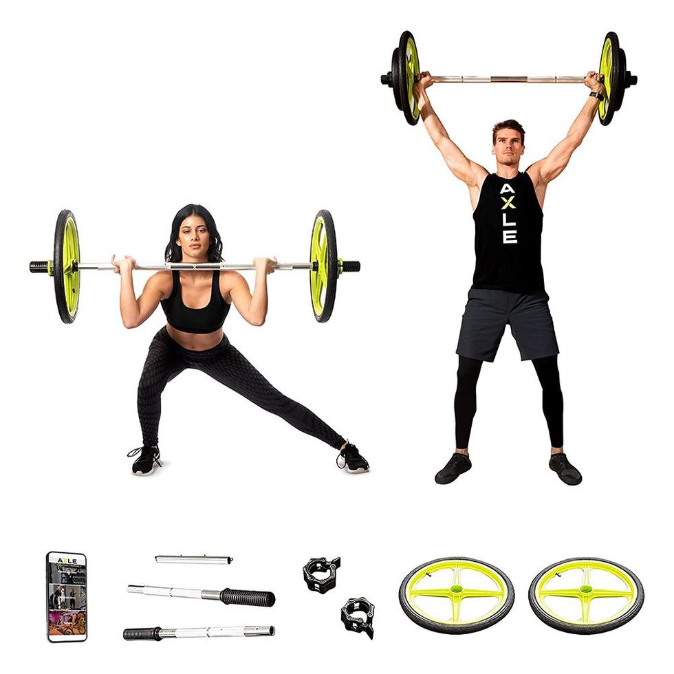 Weight Set and Strength Training Bar